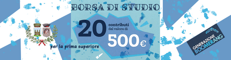 Generazione boomerang: borse di studio