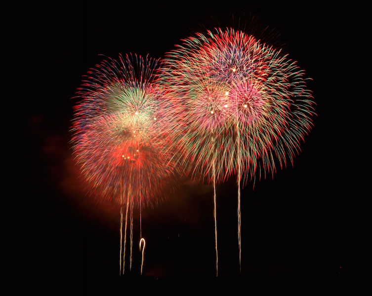 La guida per i fuochi d'artificio