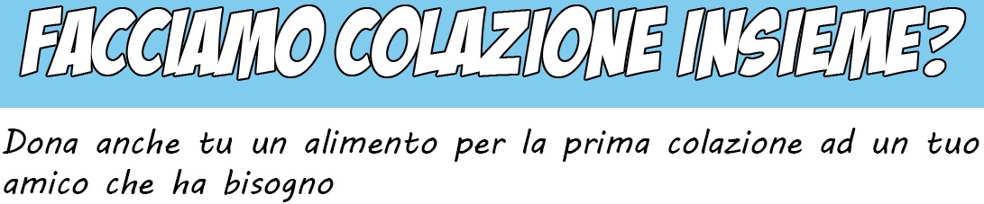 "Facciamo colazione insieme?"