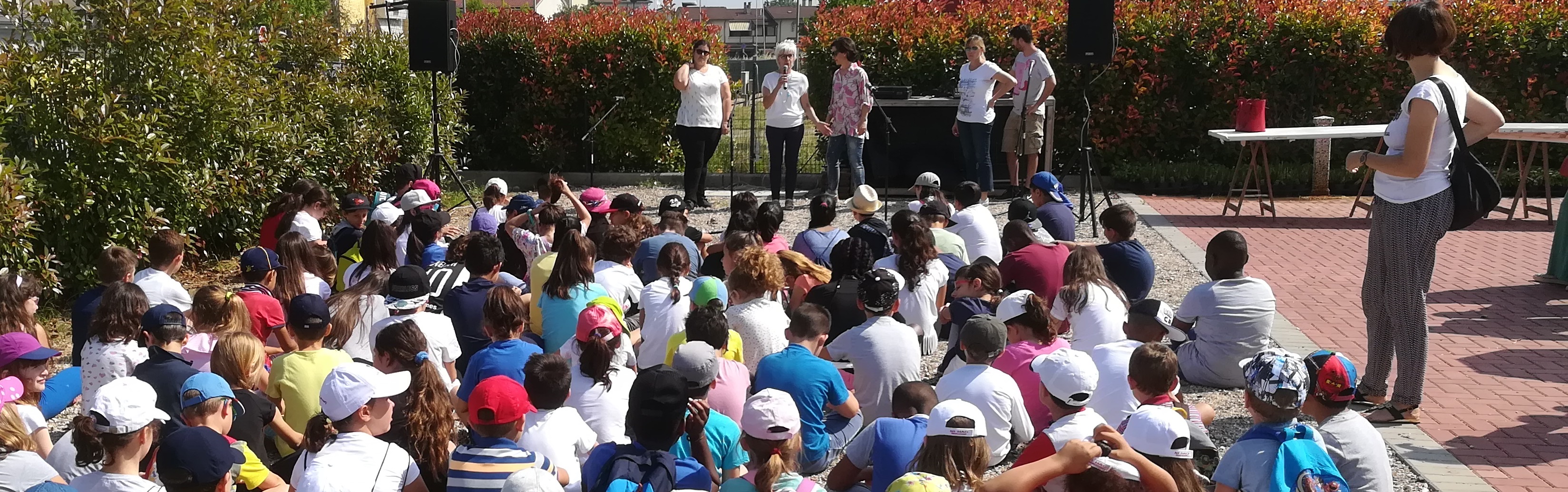 "La scuola nell'orto", festa con i bambini
