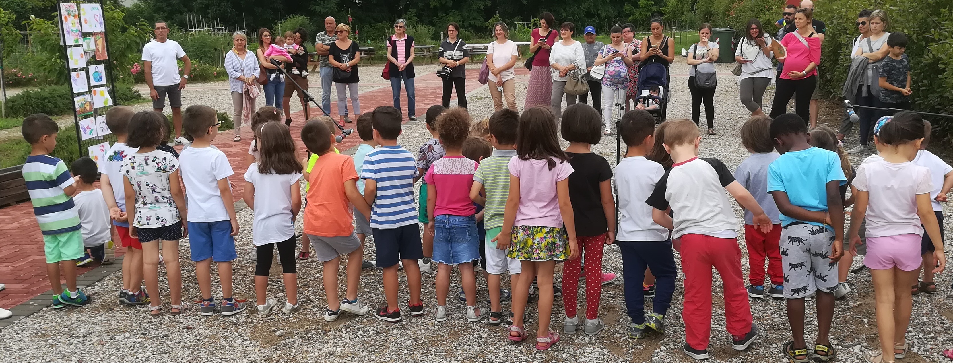 "La scuola nell'orto", festa conclusiva con i bambini 