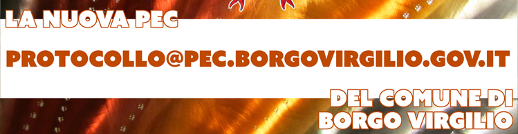 La nuova Pec del Comune di Borgo Virgilio